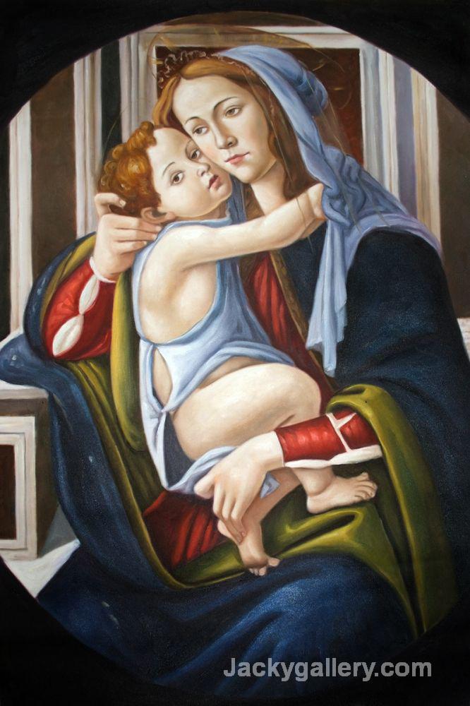 Madonna and Child II by Sandro Botticelli paintings reproduction